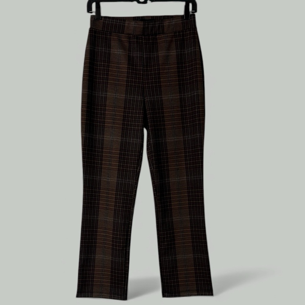 Sanctuary x Anthropologie Brown Checkered Pants
